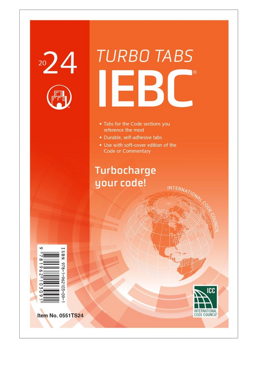 2024 International Existing Building Code TABS