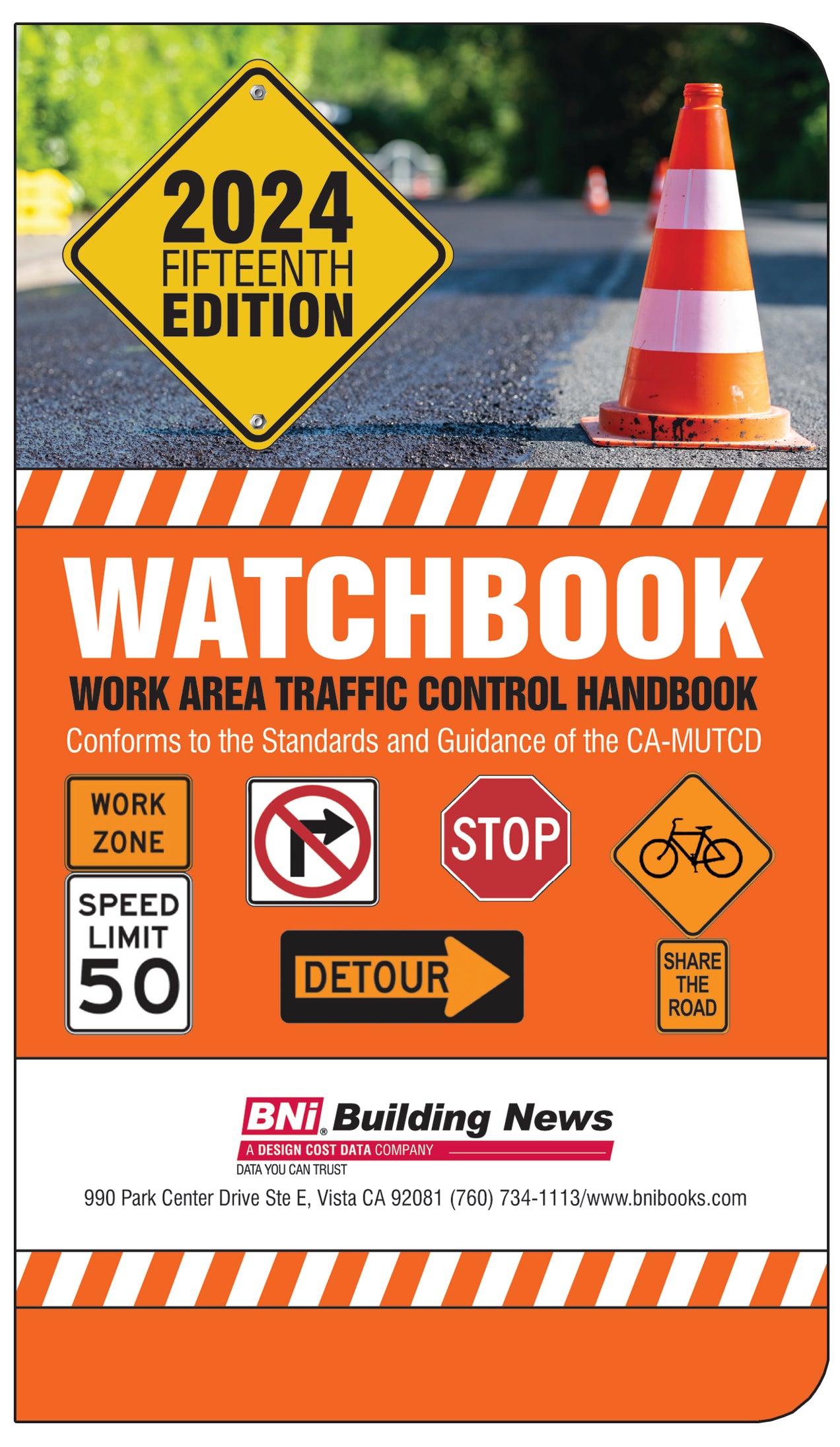 WATCHBOOK Work Area Traffic Control Handbook 2024 Edition