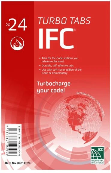 2024 International Fire Code Turbo Tabs