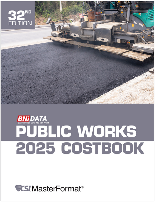 2025 BNi Public Works Costbook