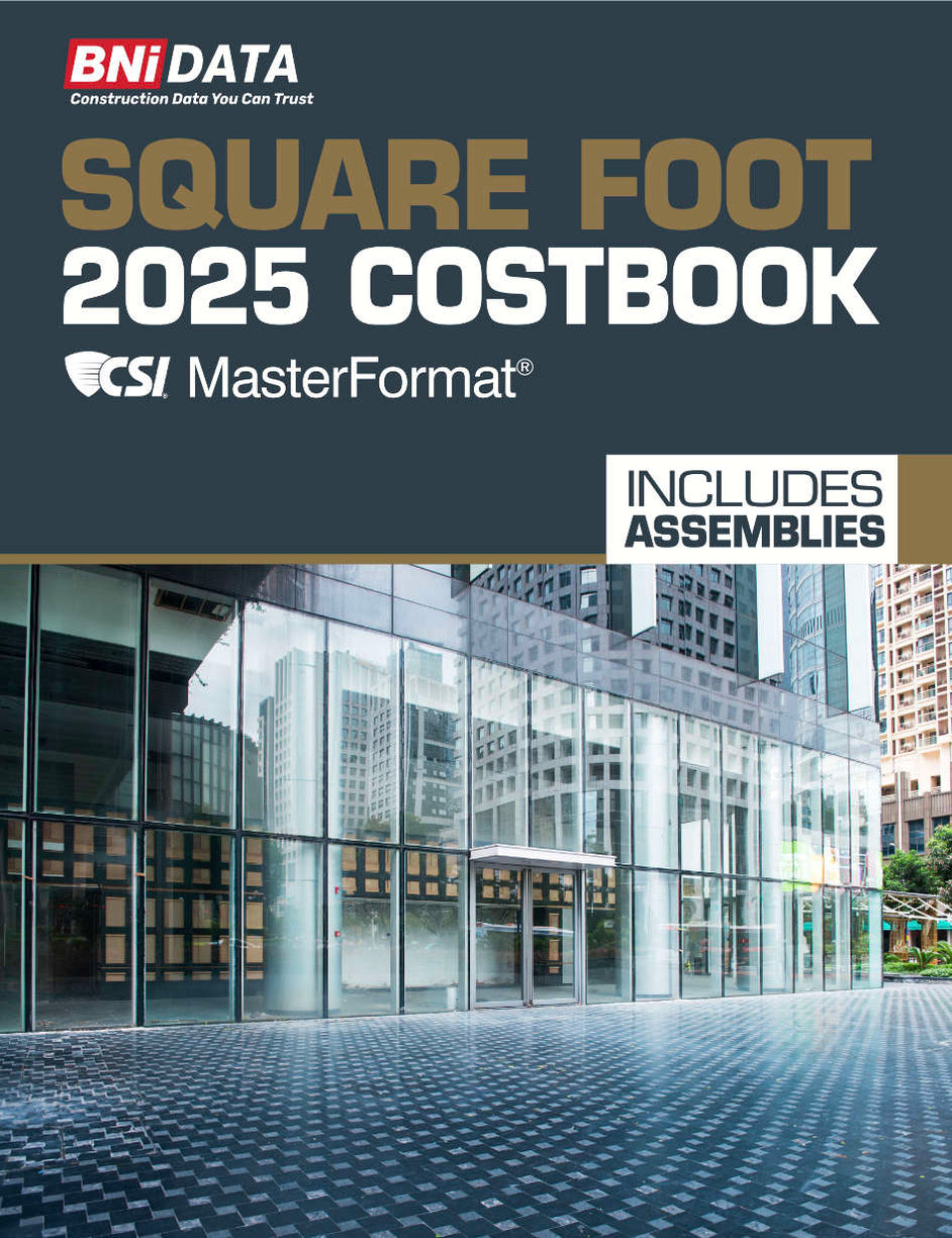 2025 BNi Square Foot Costbook Plus Data Edition (eBook + Database)