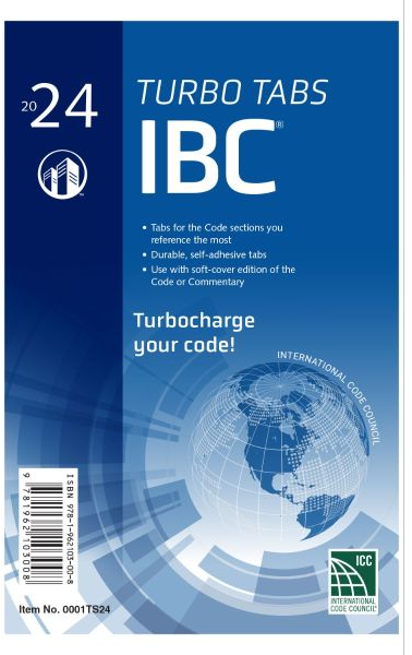 2024 International Building Code TABS