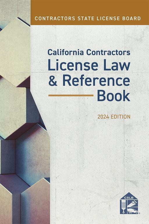 California Contractors License Law & Reference Book