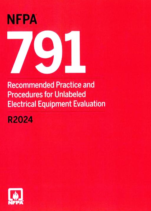 NFPA 791, Recommended Practice and Procedures for Unlabeled Electrical Equipment Evaluation